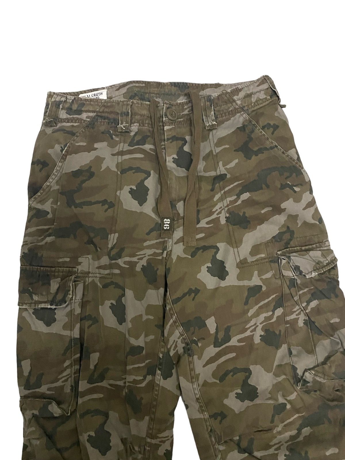 Japanese Brand × Vintage Vintage Real Crush Clothing Camo Cargopants Size US 32 / EU 48 - 4 Thumbnail
