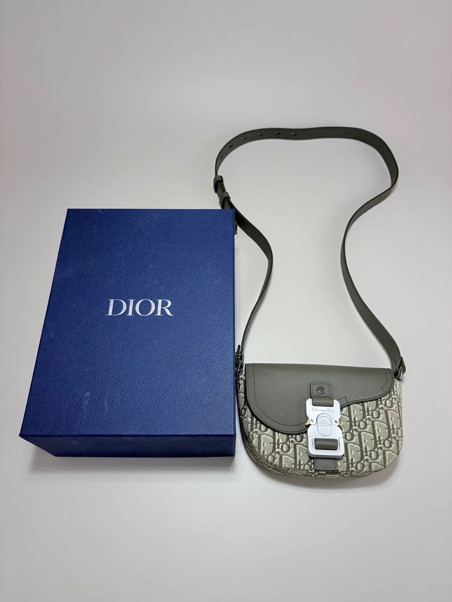 Dior DIOR Monogram All-Logo Saddle Bag K1 Size ONE SIZE - 1 Thumbnail