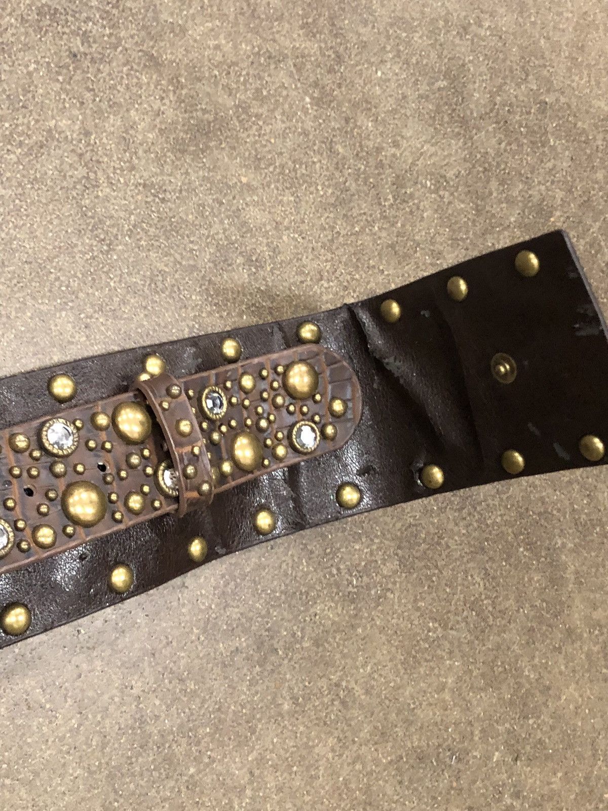 Vintage Y2K Metro 7 Studded Chunky Belt Size ONE SIZE - 4 Thumbnail