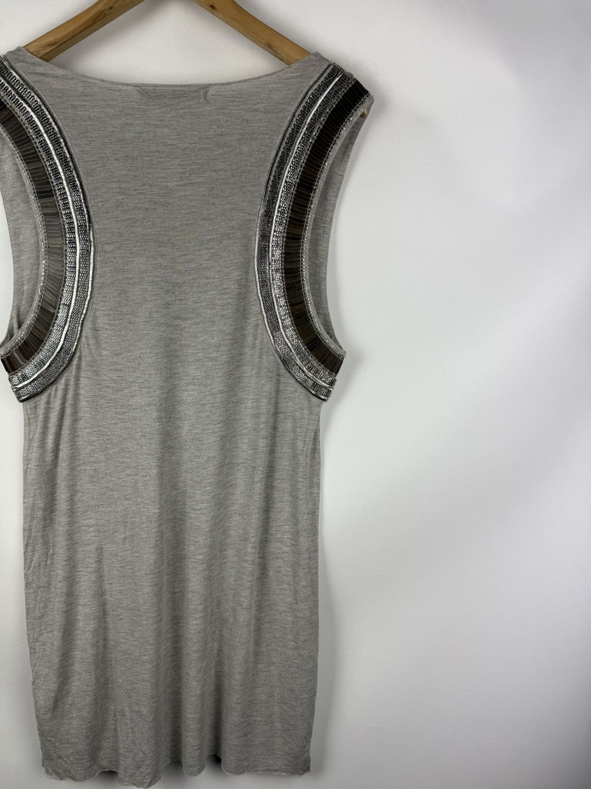 Allsaints Allsaints Siri Ladies Sleeveless Studded Vest Dress Size M / US 6-8 / IT 42-44 - 16 Thumbnail