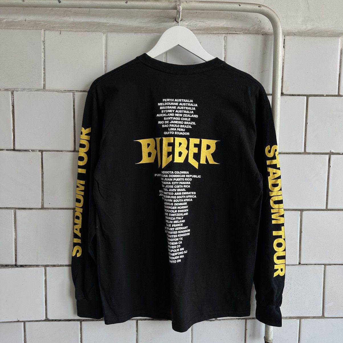 Justin Bieber Vintage Japanese Style Justin Bieber Longs-levee T-shirts Size US M / EU 48-50 / 2 - 2 Thumbnail