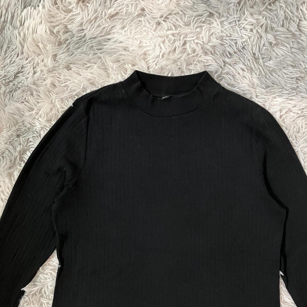 Uniqlo Uniqlo ribbed mock neck l/S shirt Size US XL / EU 56 / 4 - 3 Thumbnail
