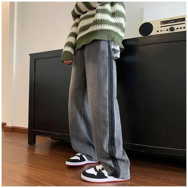 Japanese Brand Retro vintage style straight leg jeans pants Size US 34 / EU 50 - 4 Thumbnail