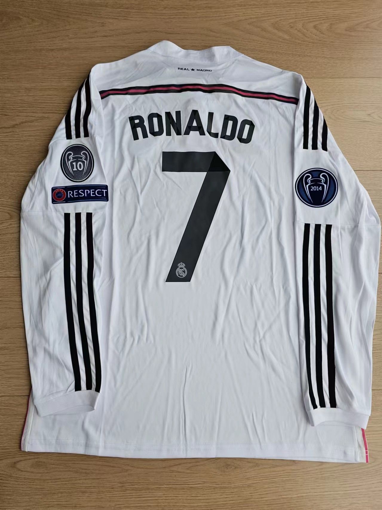 Other 2014 15 UEFA Champions Real Madrid C Ronaldo Jersey Size US M / EU 48-50 / 2 - 2 Thumbnail