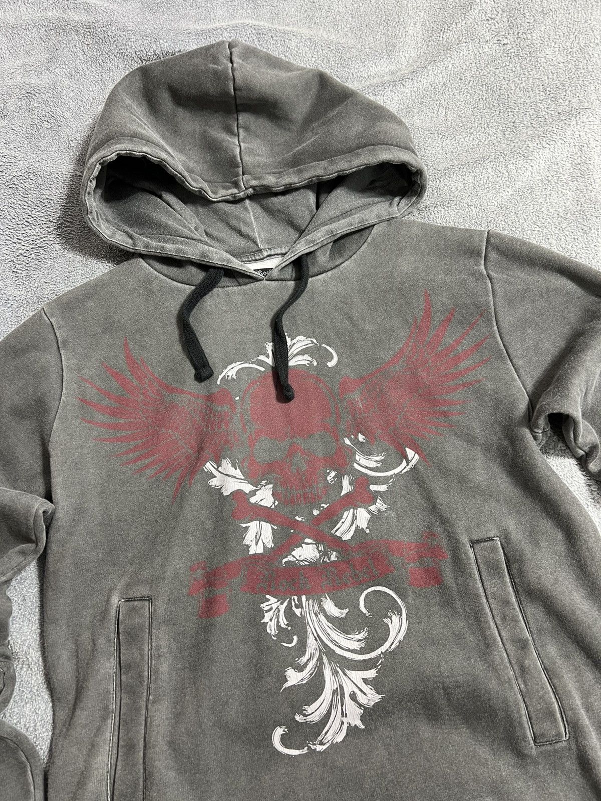 Other Rock rebel vibe faded Y2k Hoodie vintage Size M / US 6-8 / IT 42-44 - 7 Thumbnail