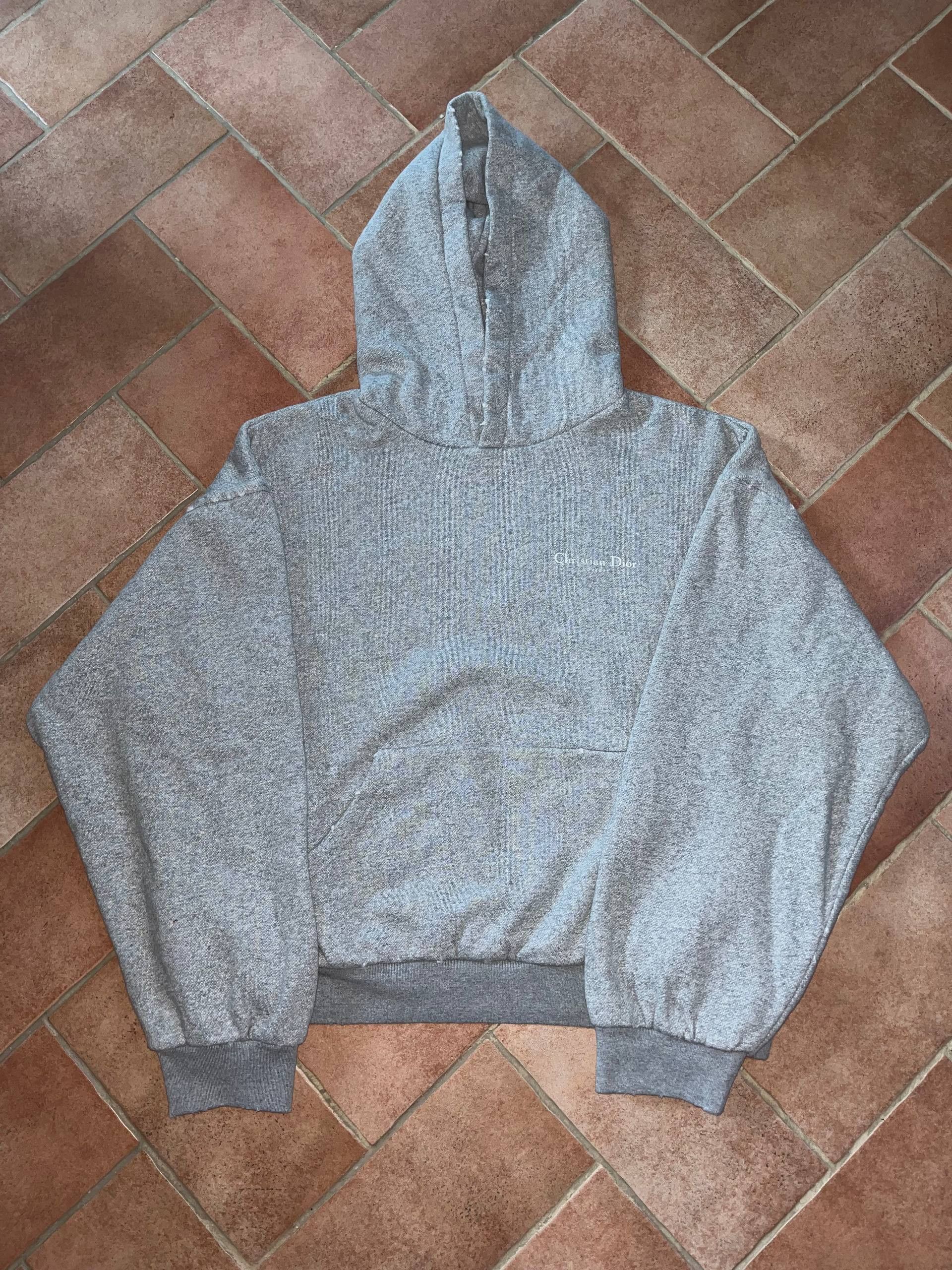 Dior Dior Gray burning flower destruction double-layer hooded Size US L / EU 52-54 / 3 - 1 Thumbnail