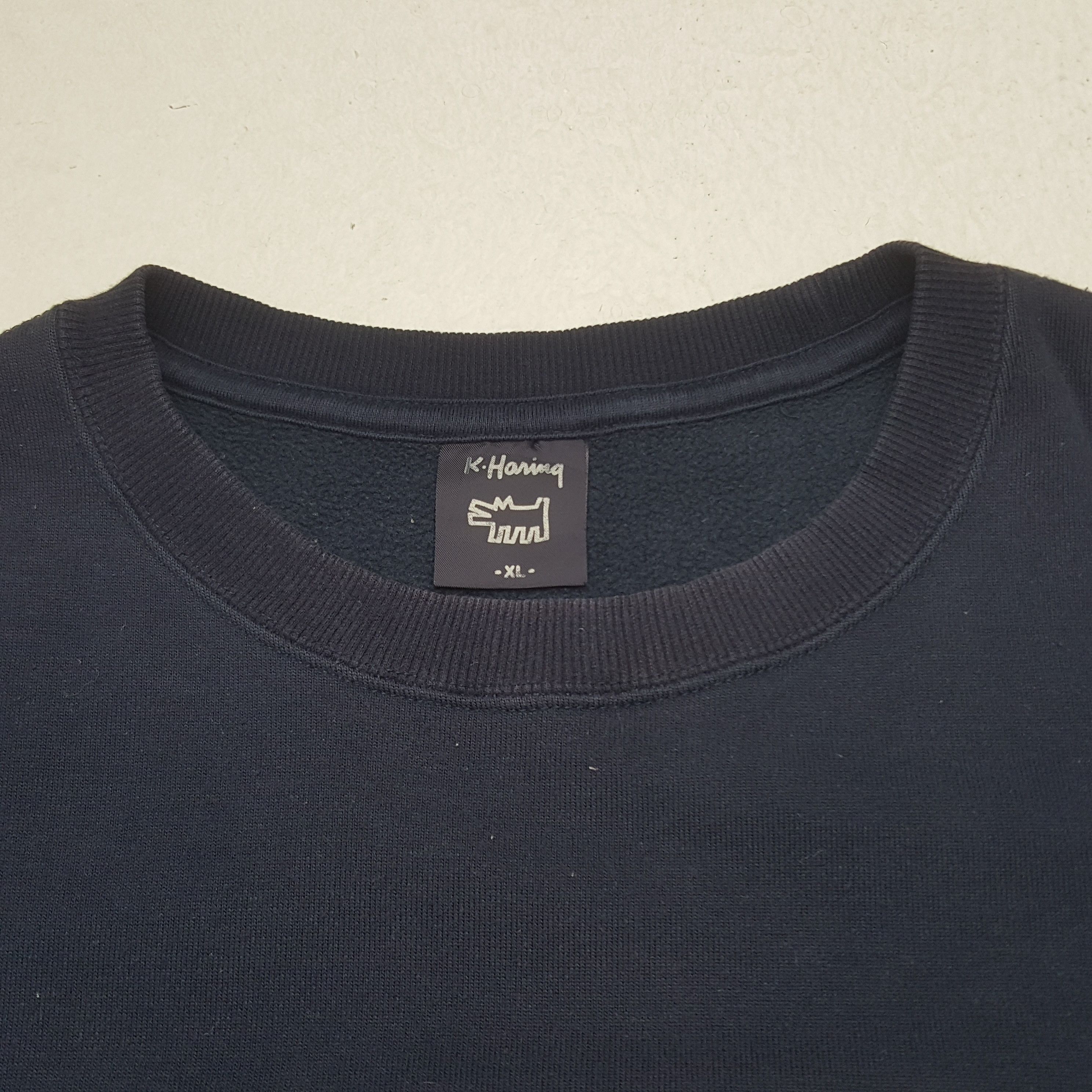 Keith Haring Vintage Keith Haring American Brand Art Sweatshirt C295N25 Size US L / EU 52-54 / 3 - 6 Thumbnail