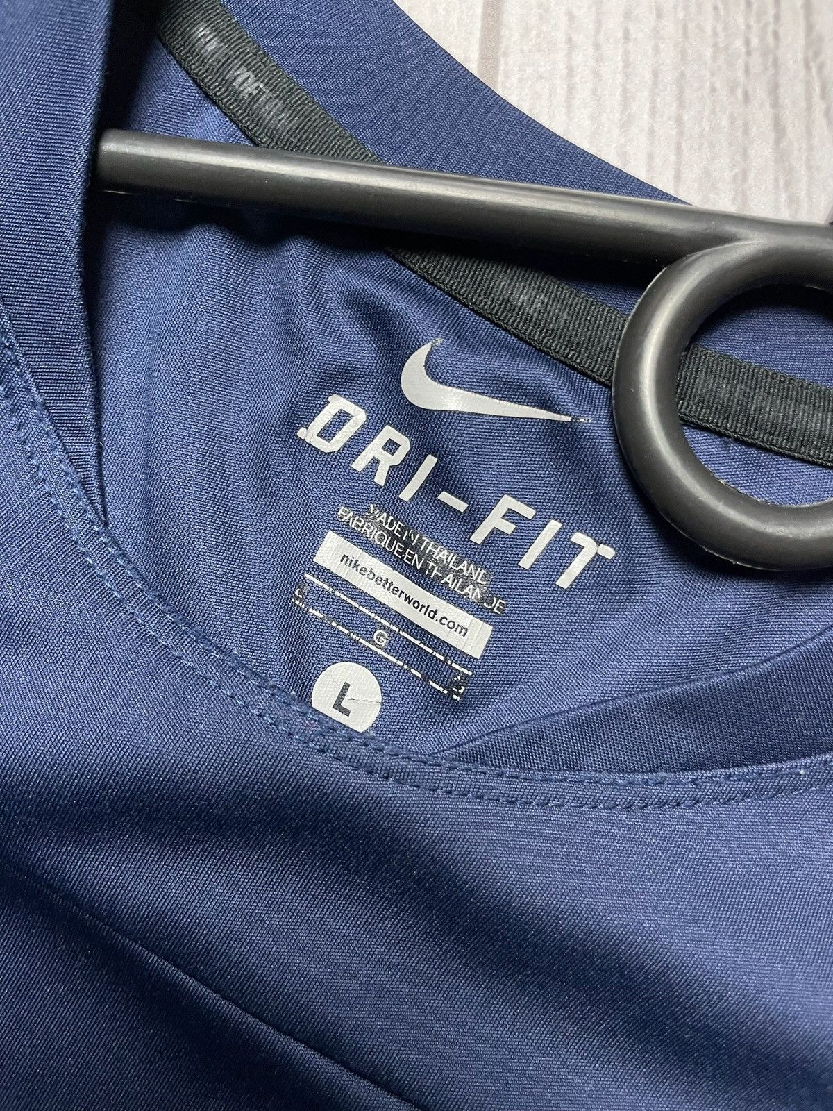 Nike × Vintage Vintage Nike Barcelona soccer jersey tee logo rare size L Size US L / EU 52-54 / 3 - 3 Thumbnail