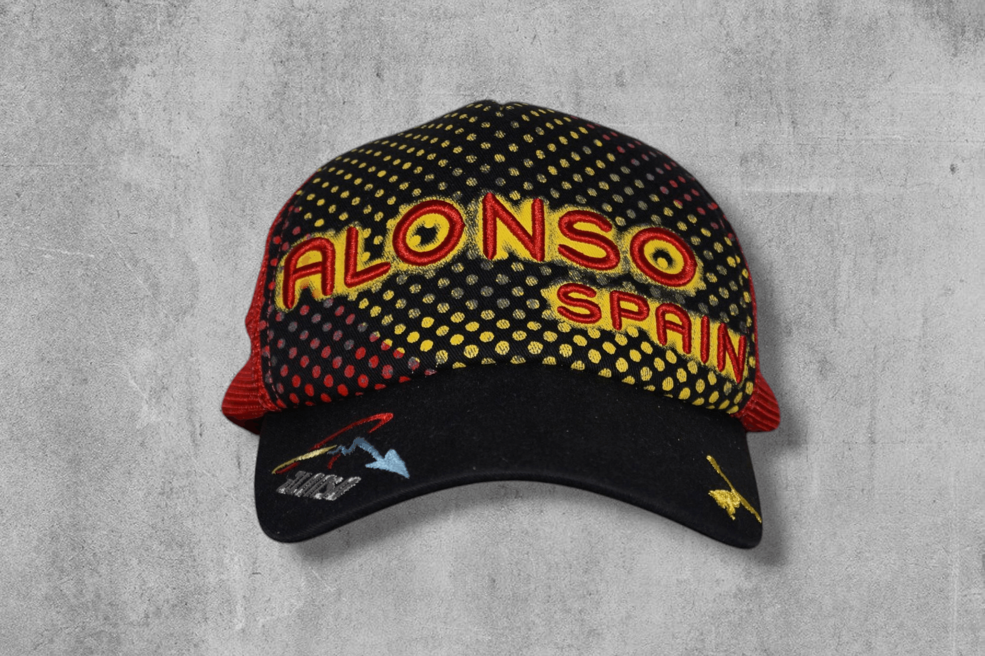 Ferrari VTG Alonso Spain 2011 Ferrari Trucker Cap Puma F1 Scuderia Size ONE SIZE - 4 Thumbnail