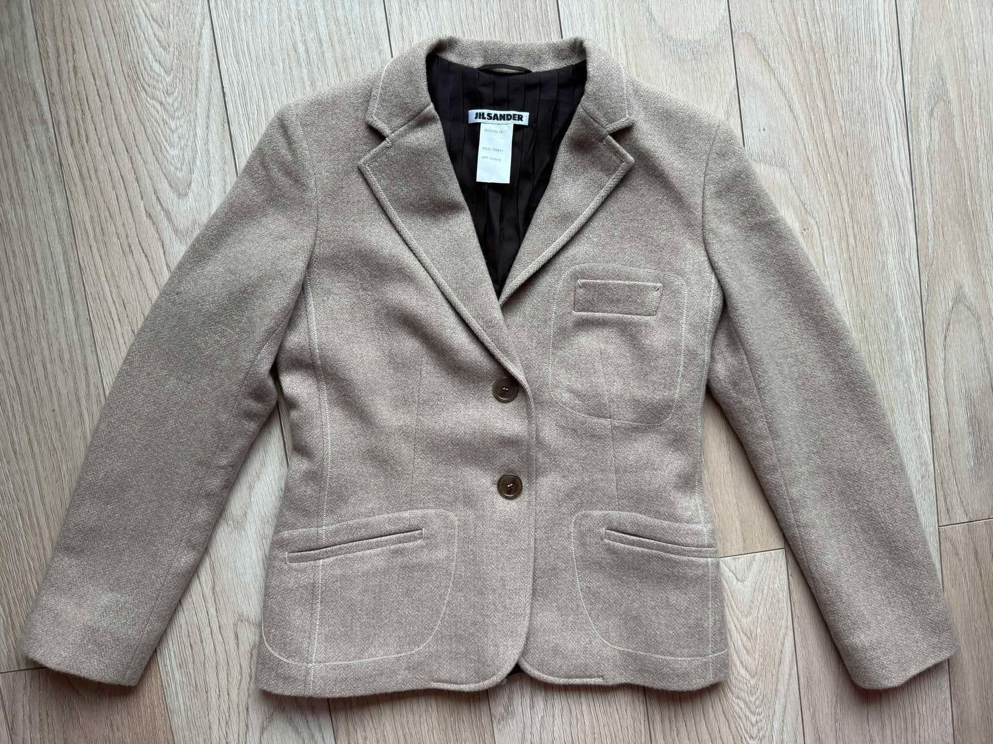 Jil Sander Vintage Jil Sander Blazer Jacket 2 Buttons Multiple Pockets Size XS / US 0-2 / IT 36-38 - 1 Thumbnail