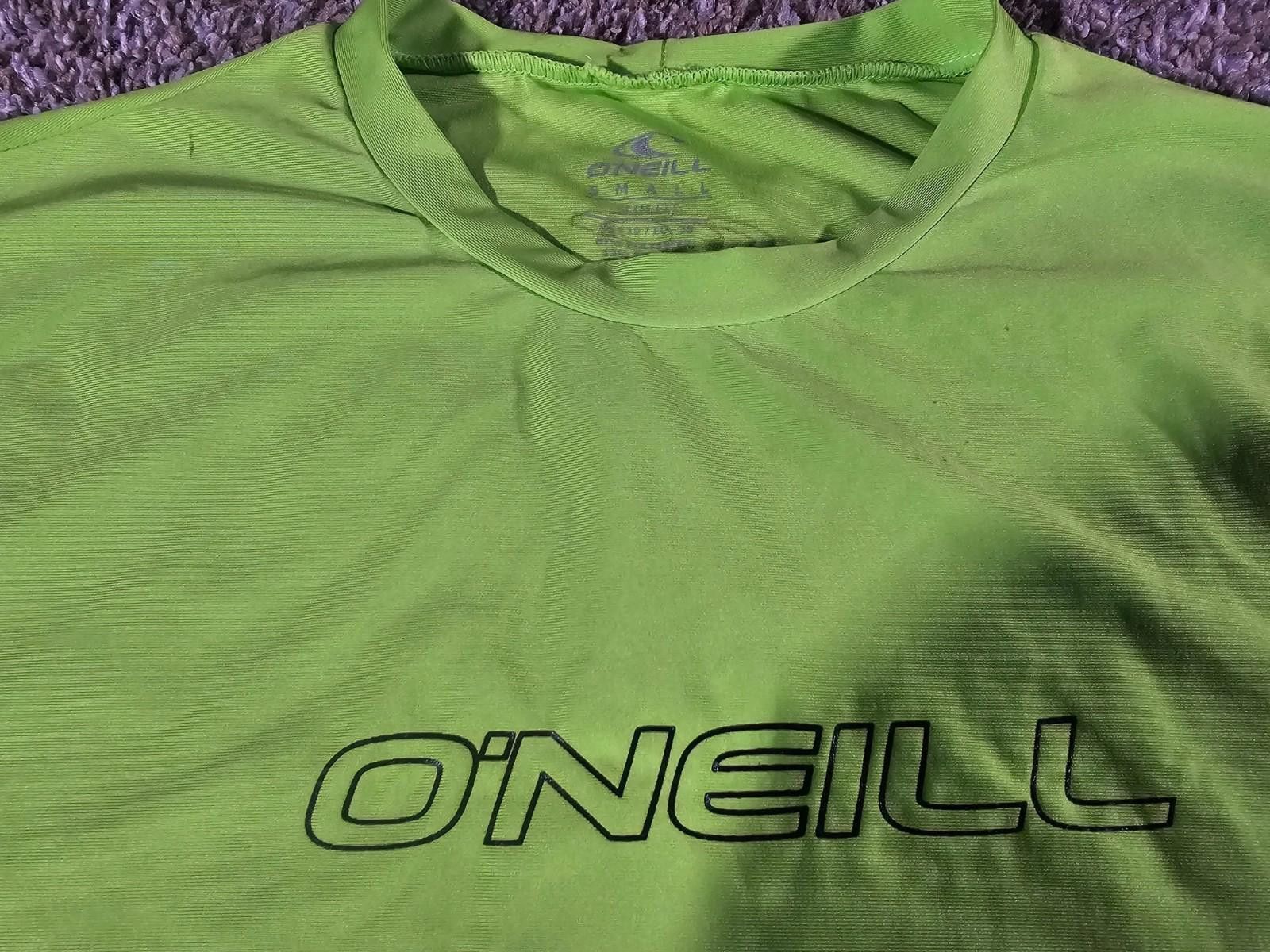O'Neill O'Neill 50+ UVP small Slim Fit Green Swim Shirt Size US 30 / EU 46 - 3 Thumbnail