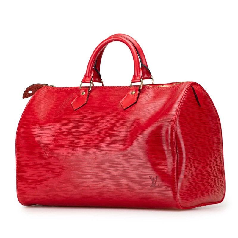 Louis Vuitton Louis Vuitton Epi Speedy 35 Boston Bag M42997 Size ONE SIZE - 2 Thumbnail