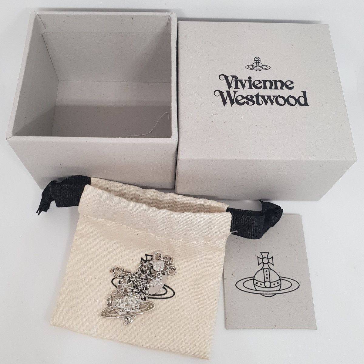 Vivienne Westwood Reverse Heart Bracelet Size ONE SIZE - 3 Thumbnail