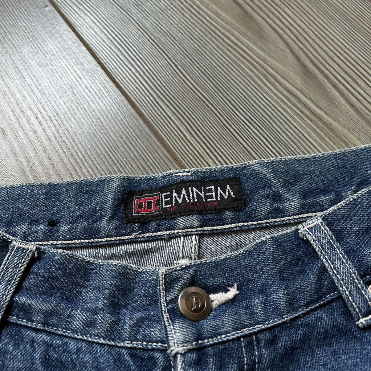 Eminem Vintage Y2K Eminem Slim Shady Carpenter Rap Shorts Jort Size US 31 - 12 Thumbnail