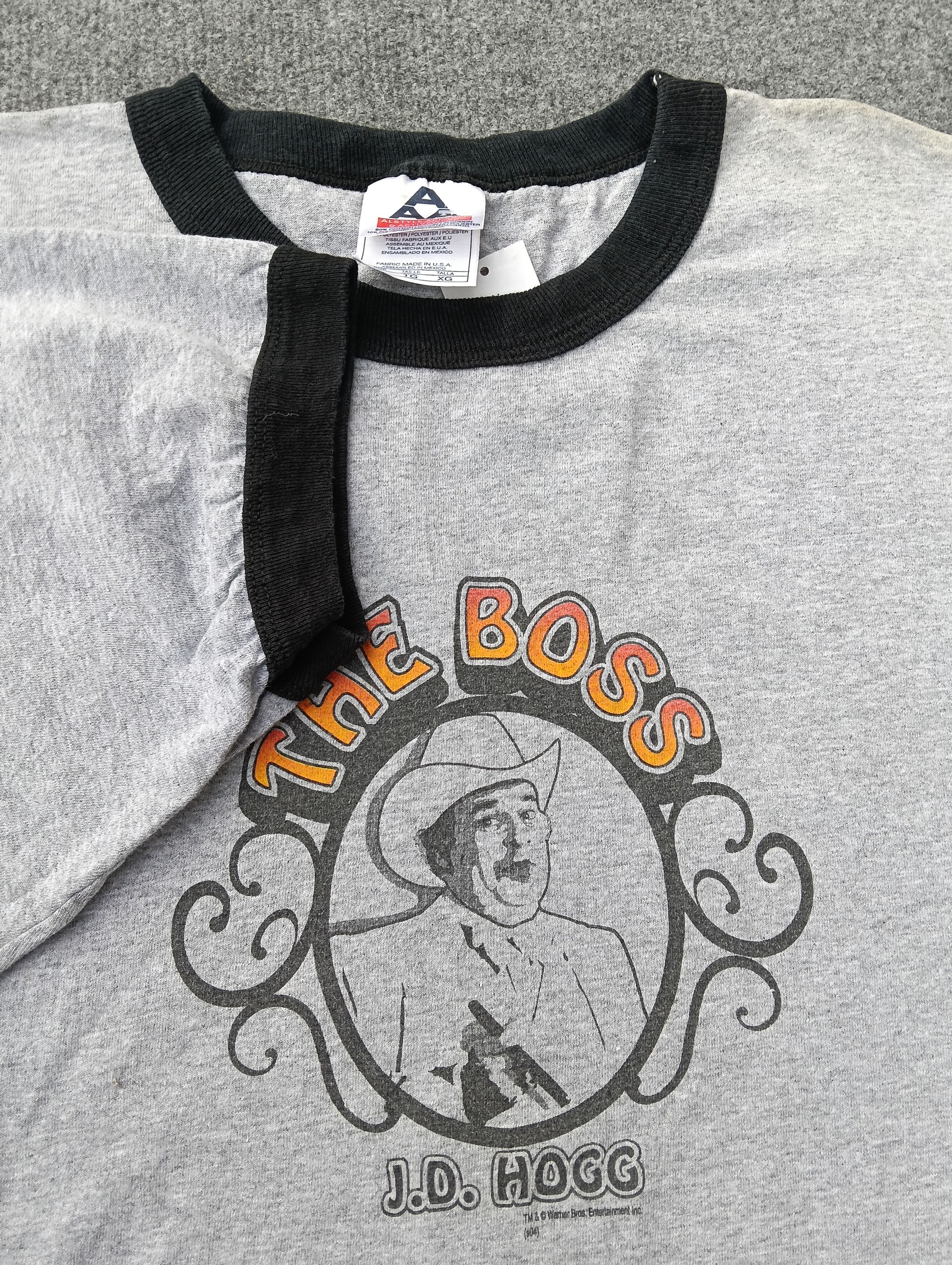 Vintage the dukes of Hazzard movie promo tshirt the boss J.D HOGG Size US XL / EU 56 / 4 - 4 Thumbnail