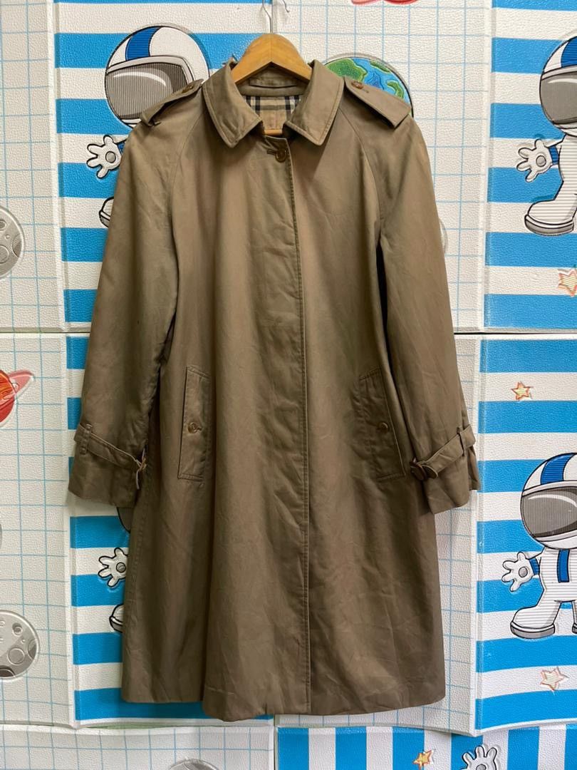 Burberry Vintage Burberrys Trench Coat Made In England Nova Check Size US M / EU 48-50 / 2 - 2 Thumbnail