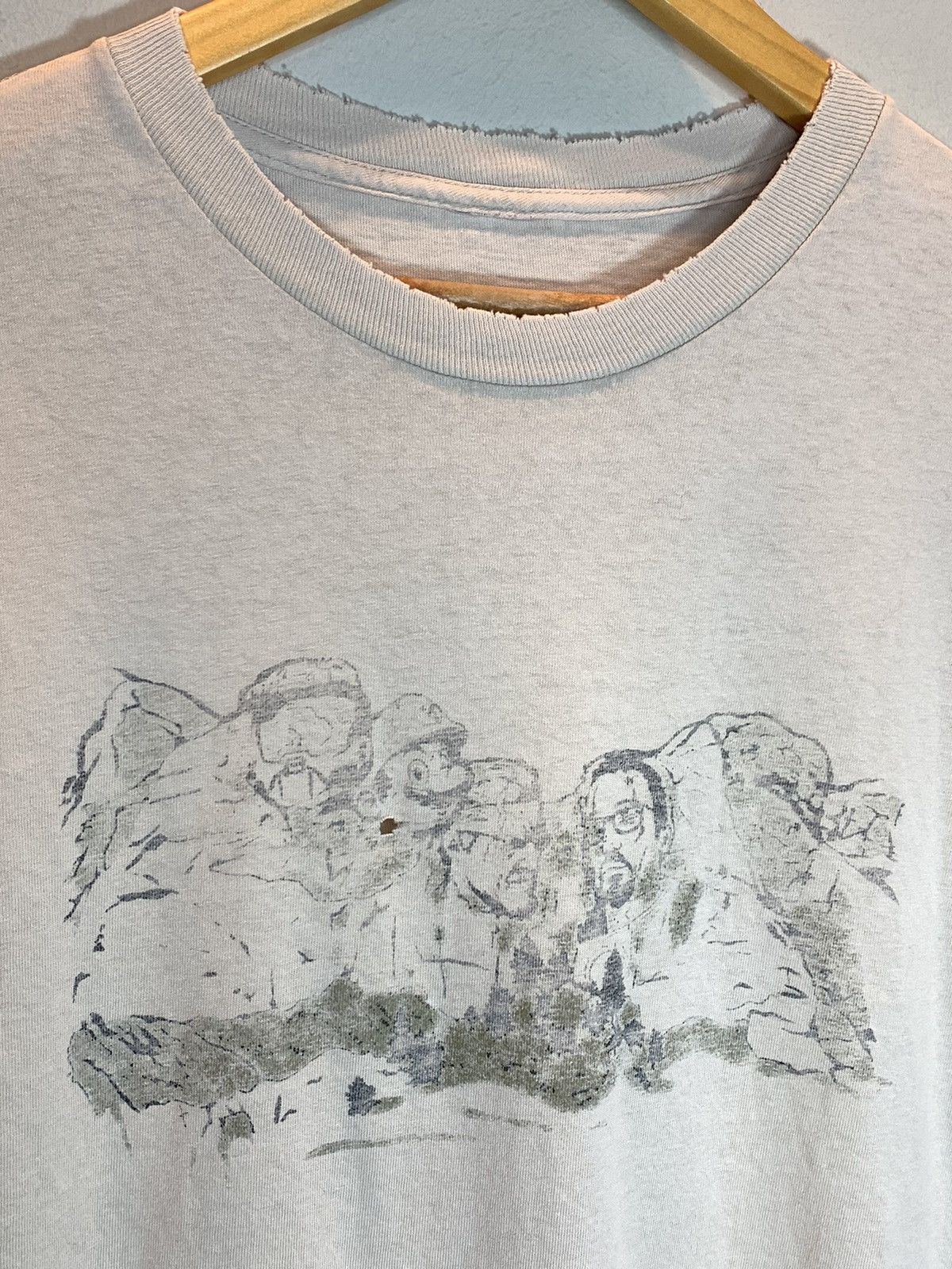 Vintage RARE* Vintage Video Game Mount Rushmore Halo Mario Art Shirt Size US L / EU 52-54 / 3 - 2 Thumbnail
