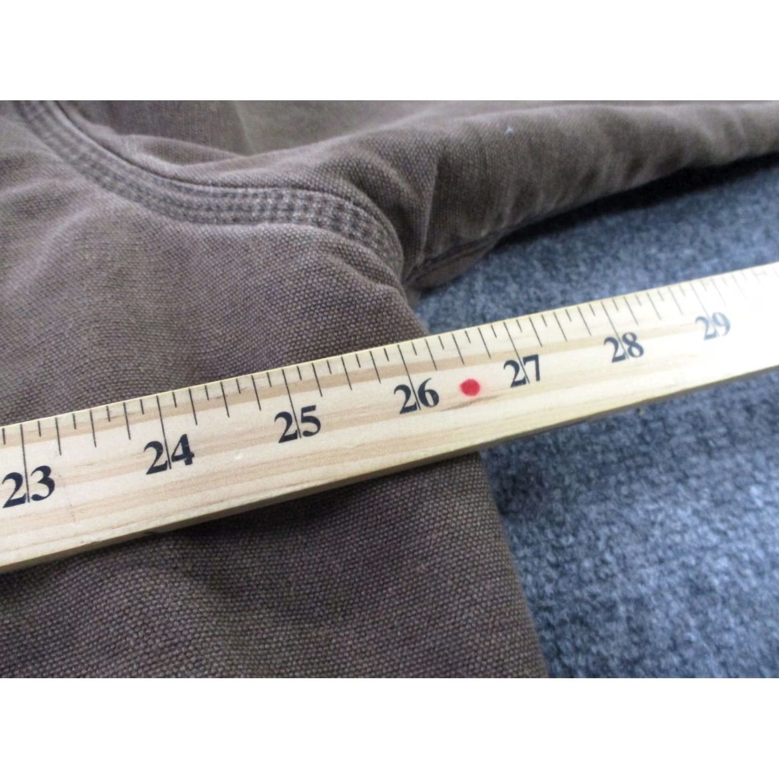 Carhartt VINTAGE Carhartt Jacket Mens XLT Brown Cotton Canvas Lined Acrylic Wind-Resistant Pockets Work Coat Size US XL / EU 56 / 4 - 5 Thumbnail