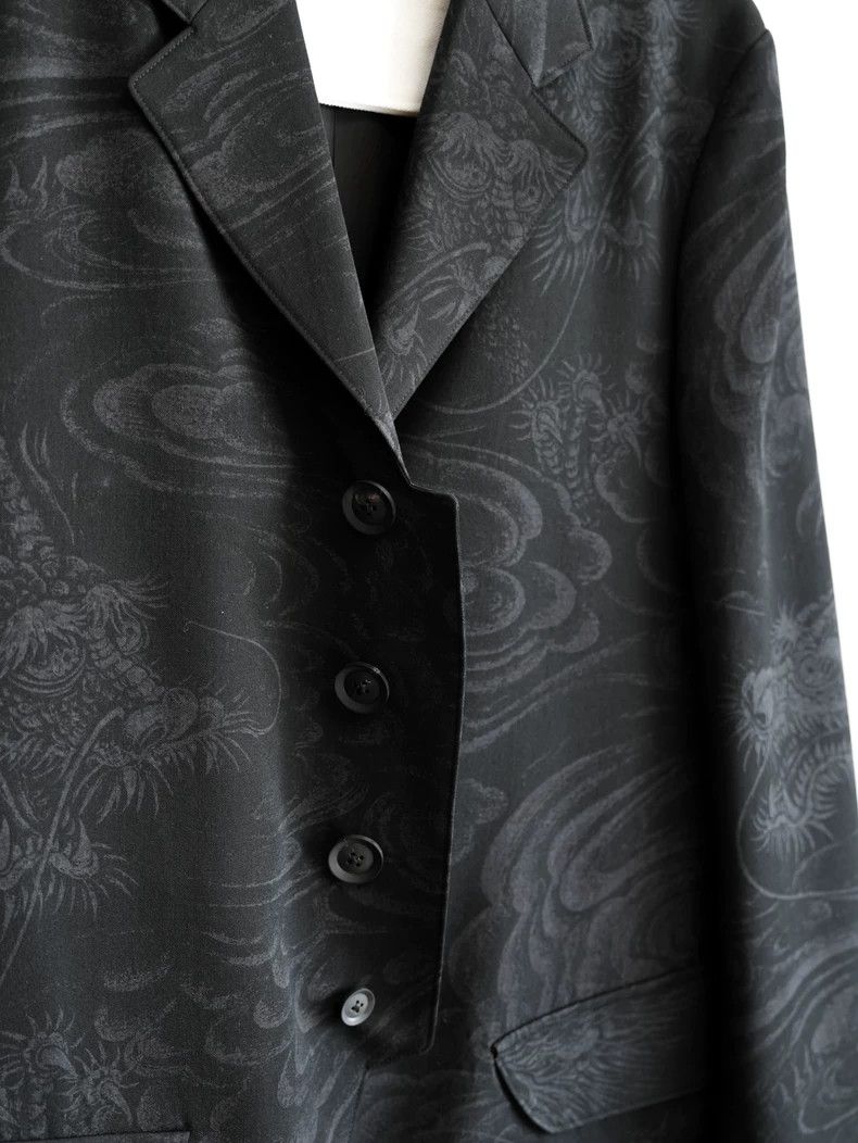 Yohji Yamamoto Yohji Yamamoto22AW Dragon-Dream Discharge Jacket 2503-Nexta Size US L / EU 52-54 / 3 - 5 Thumbnail