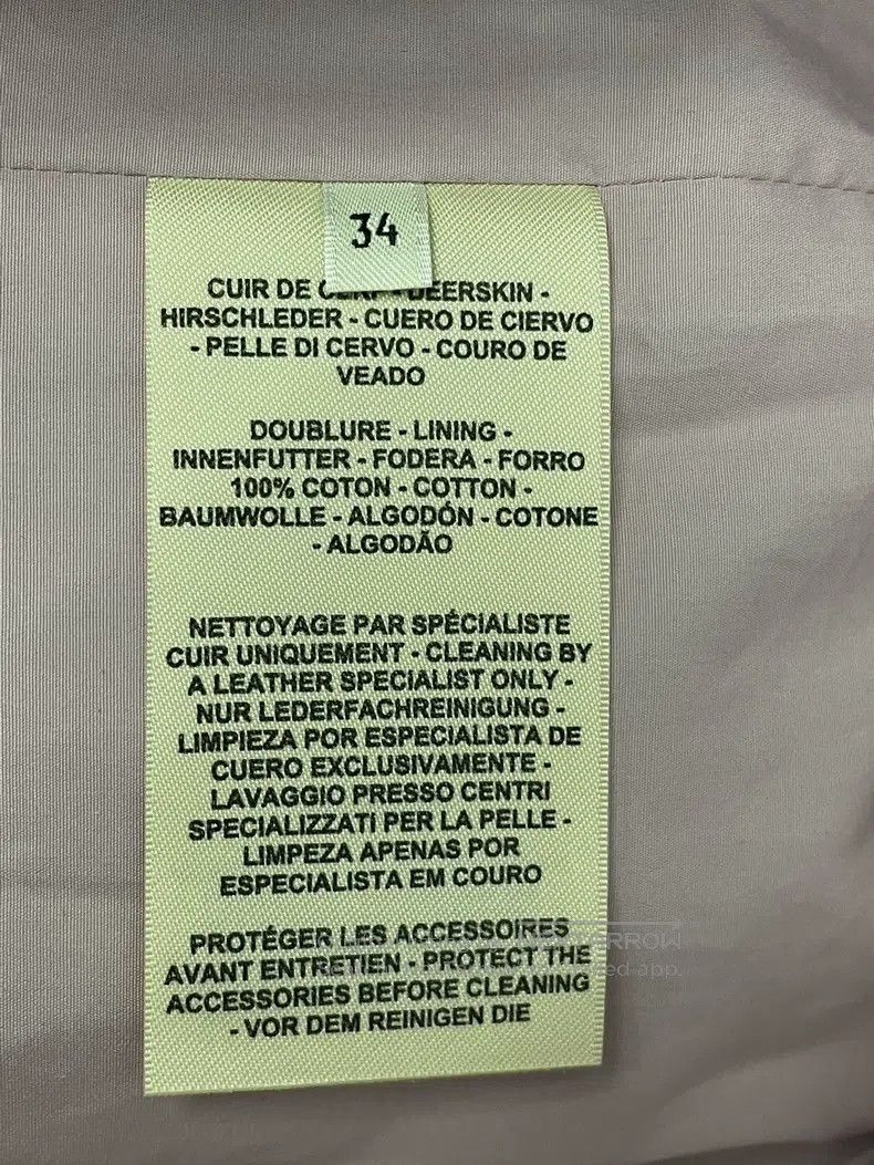Hermes Hermes Pink Deerskin Jacket Overcoat Size XXS / US 00 / IT 34 - 4 Thumbnail