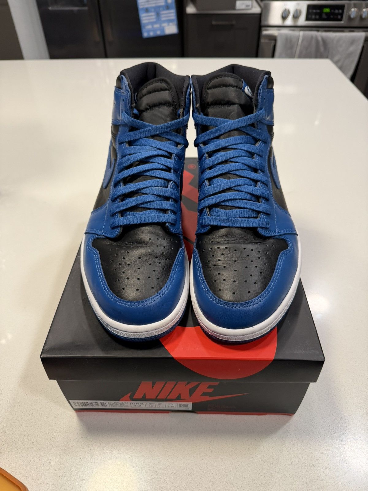 Jordan Brand Jordan 1 Dark Marina Blue Size US 12 / EU 45 - 1 Thumbnail