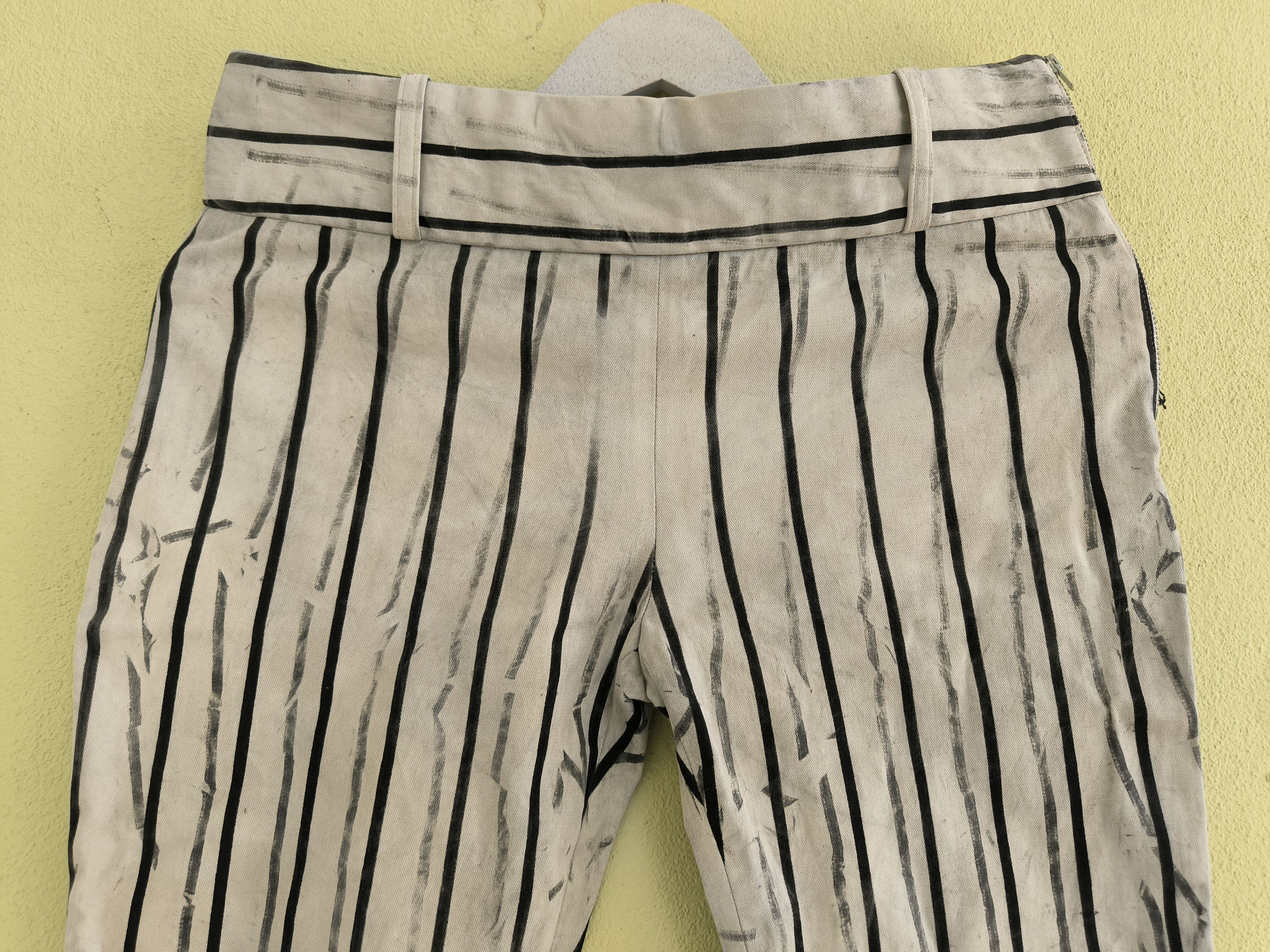 Acne Studios ACNE STUDIOS side zipper waist striped down pants Size 29" - 4 Thumbnail