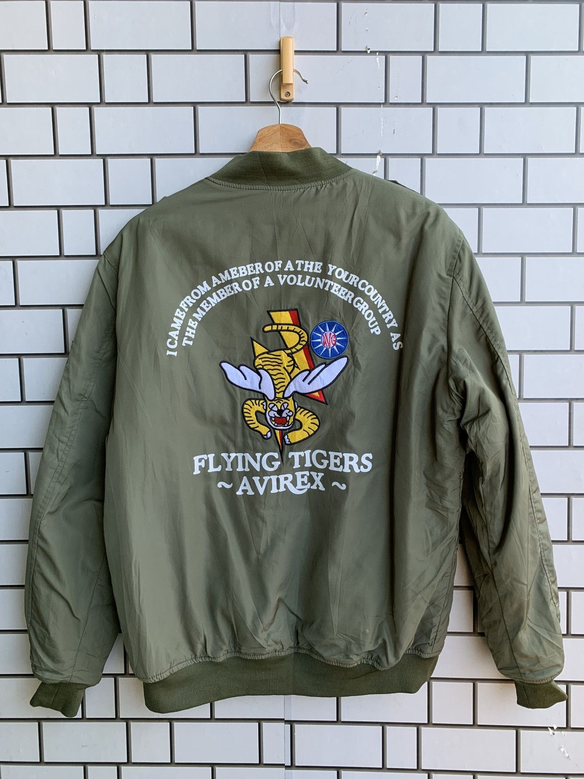 Japanese Brand Japanese Brand WLSD Avirex Bomber Jacket Size US M / EU 48-50 / 2 - 1 Thumbnail