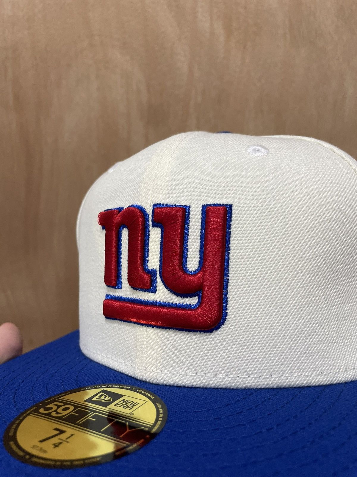 NFL × New Era Myfitteds New York giants Super Bowl patch size 7 1/4 Size ONE SIZE - 3 Thumbnail