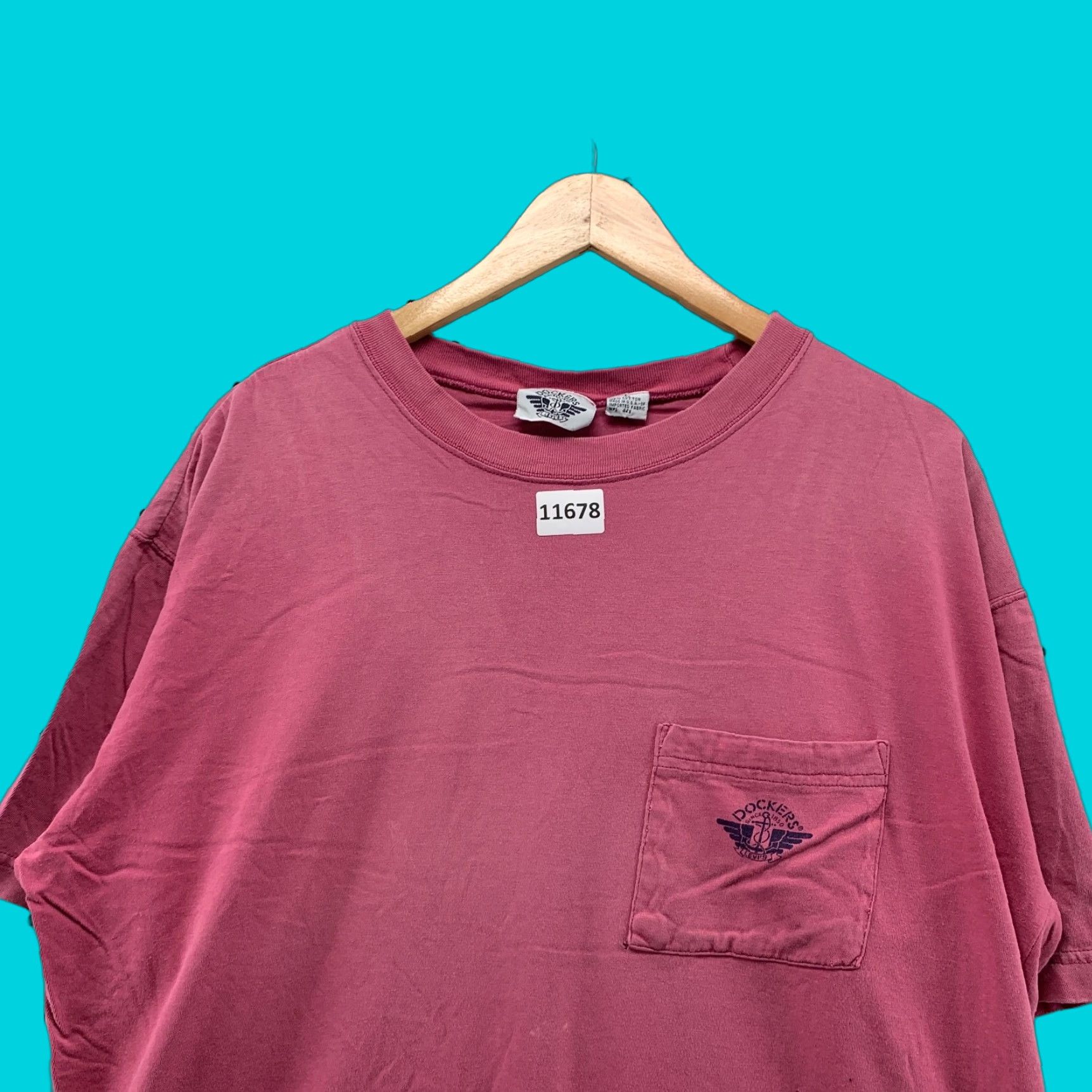 Dockers Vintage Dockers Pocket Shirt Mens Large Red Short Sleeve 90s USA Made Size L Size US L / EU 52-54 / 3 - 1 Thumbnail