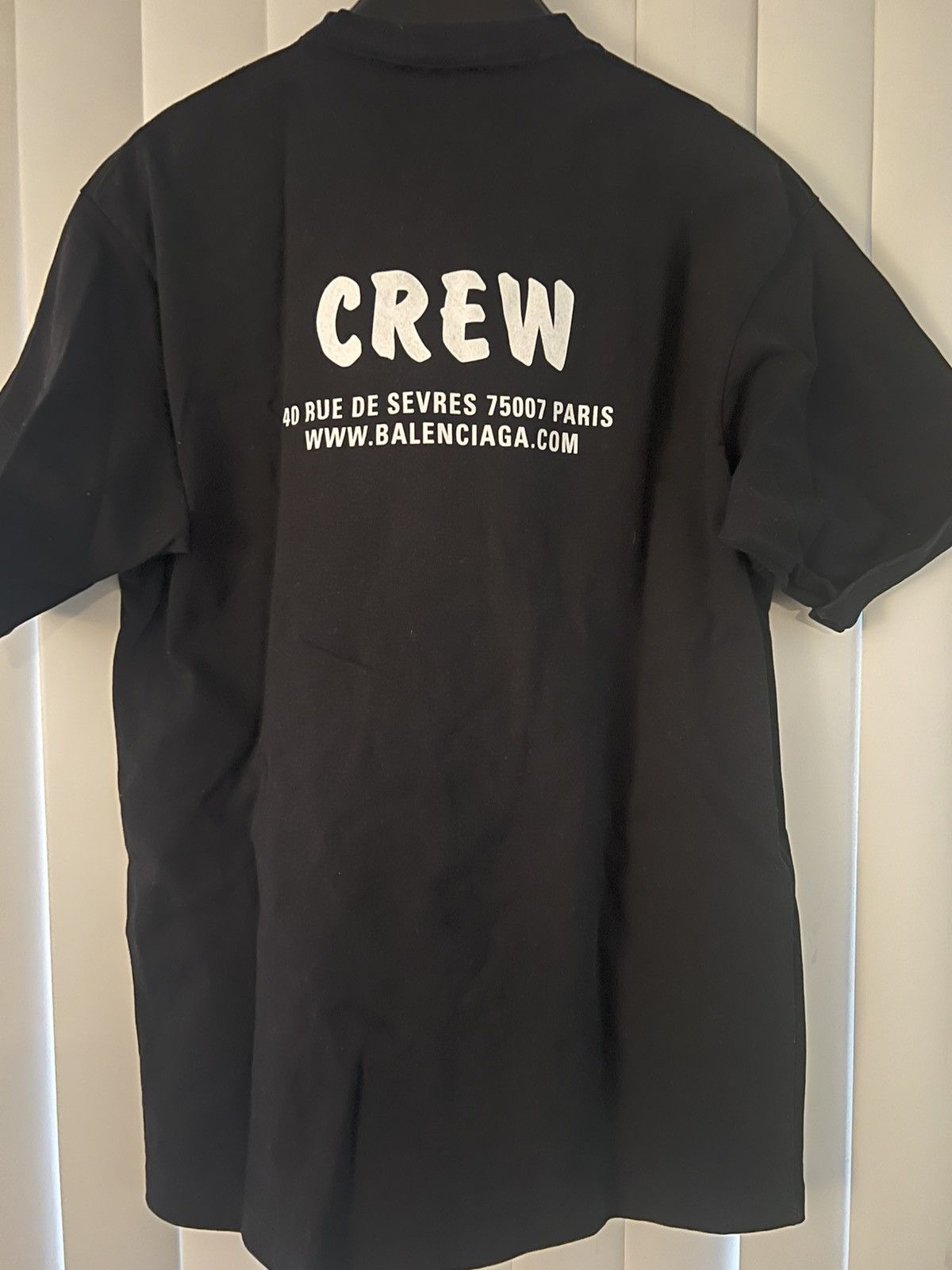 Balenciaga Balenciaga “CREW” tee shirt Size US XXS / EU 40 - 5 Thumbnail
