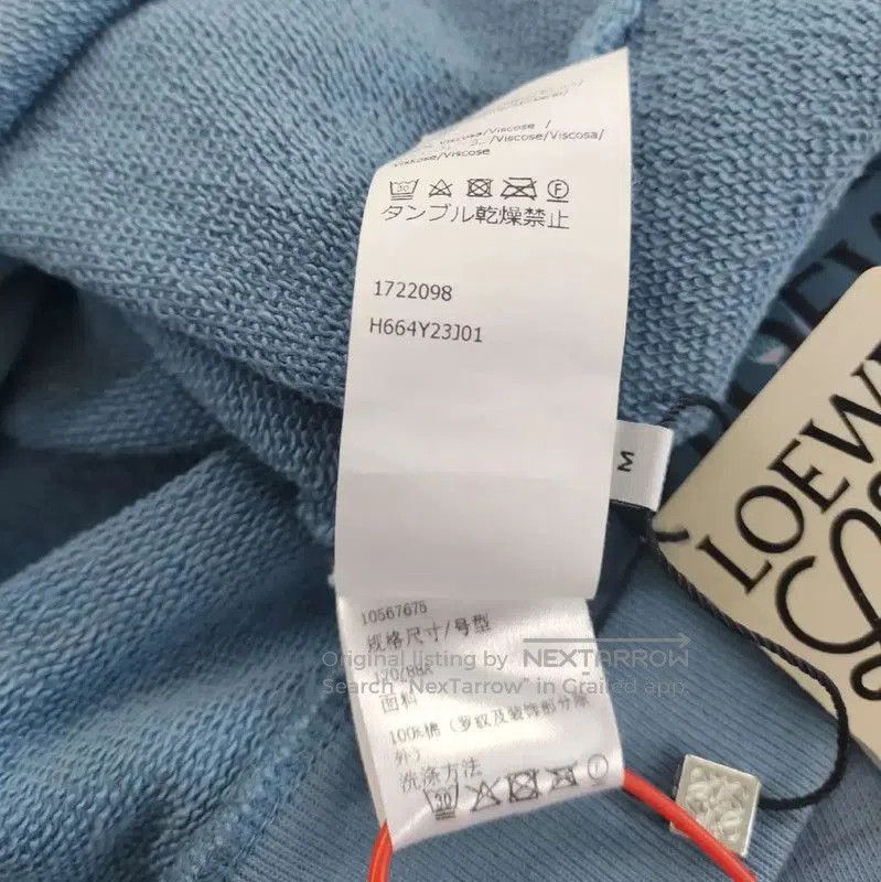Loewe Loewe Blue Cotton Women's Knit Sweatshirt . Size M / US 6-8 / IT 42-44 - 4 Thumbnail