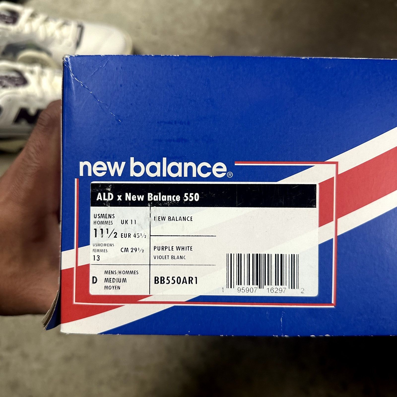 New Balance ALD X New Balance 550 Size US 11.5 / EU 44-45 - 7 Thumbnail