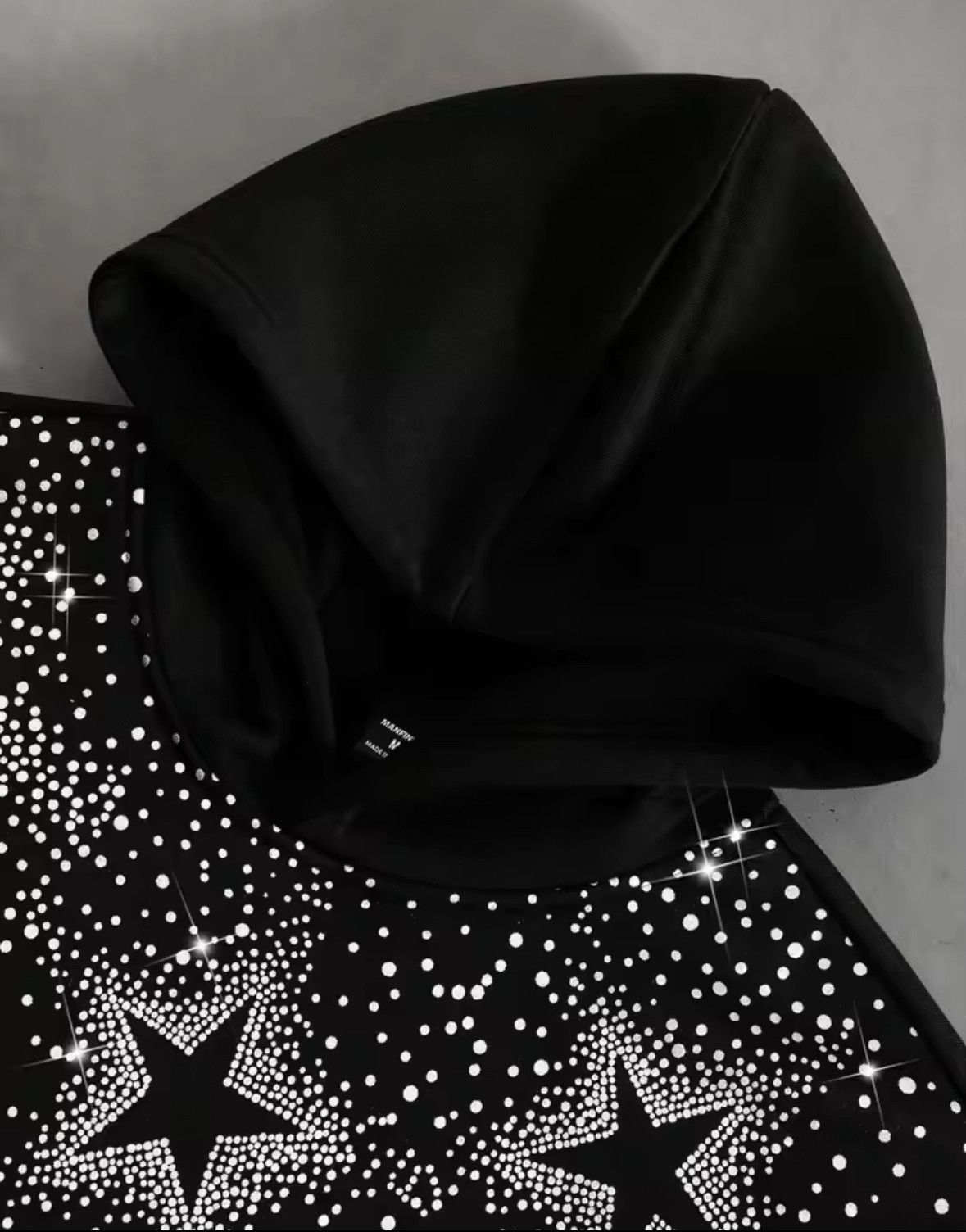 Other Fashion Punk Y2K Grunge Star Embroidered Sequins Hoodies Size US L / EU 52-54 / 3 - 5 Thumbnail