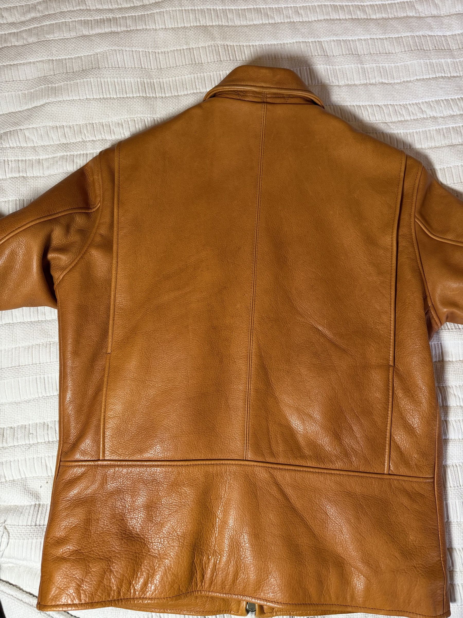 Taylor Stitch The Moto Jacket in Whiskey Steerhide Size US S / EU 44-46 / 1 - 8 Thumbnail