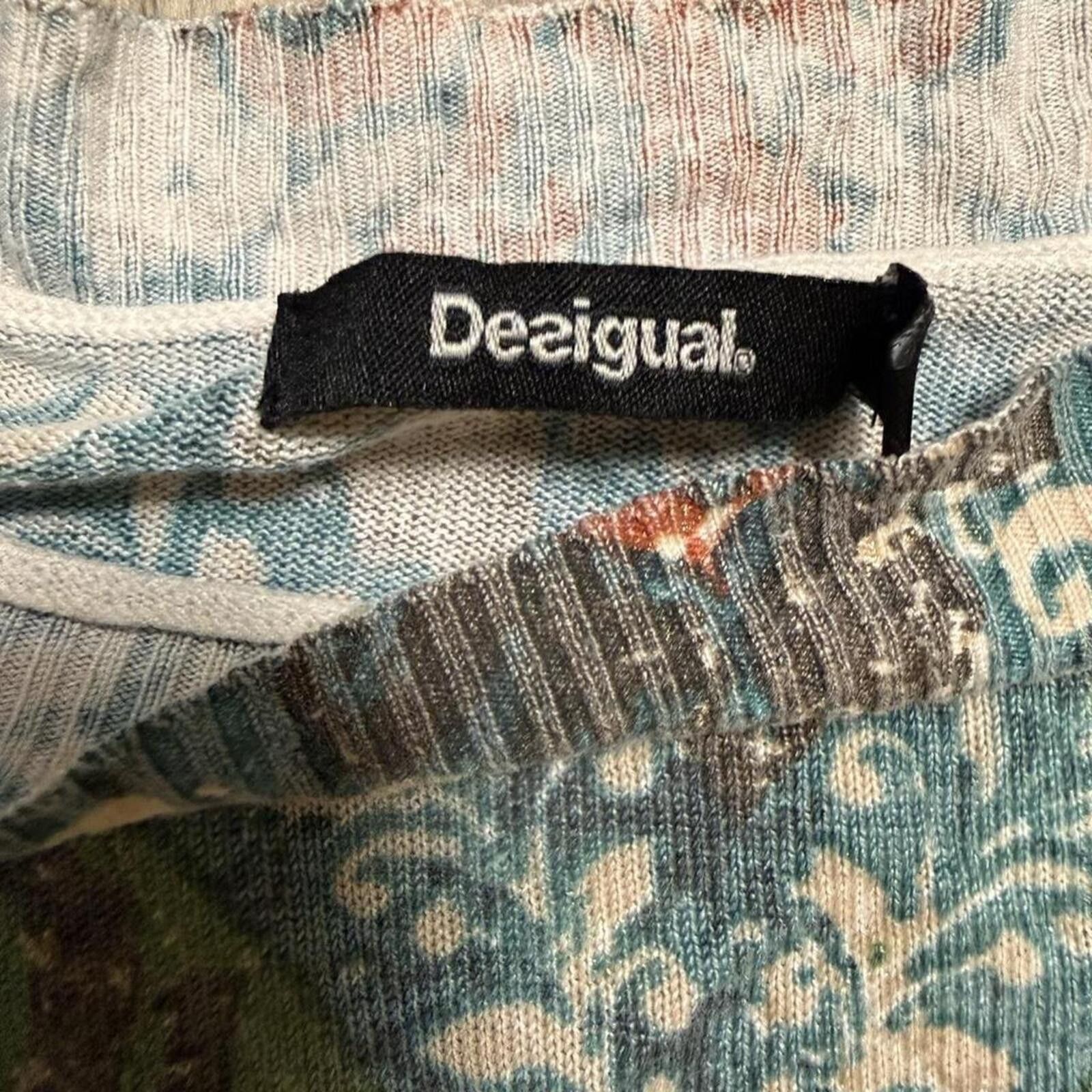 Desigual y2k fairy vintage Desigual long sleeve top Size S / US 4 / IT 40 - 4 Thumbnail