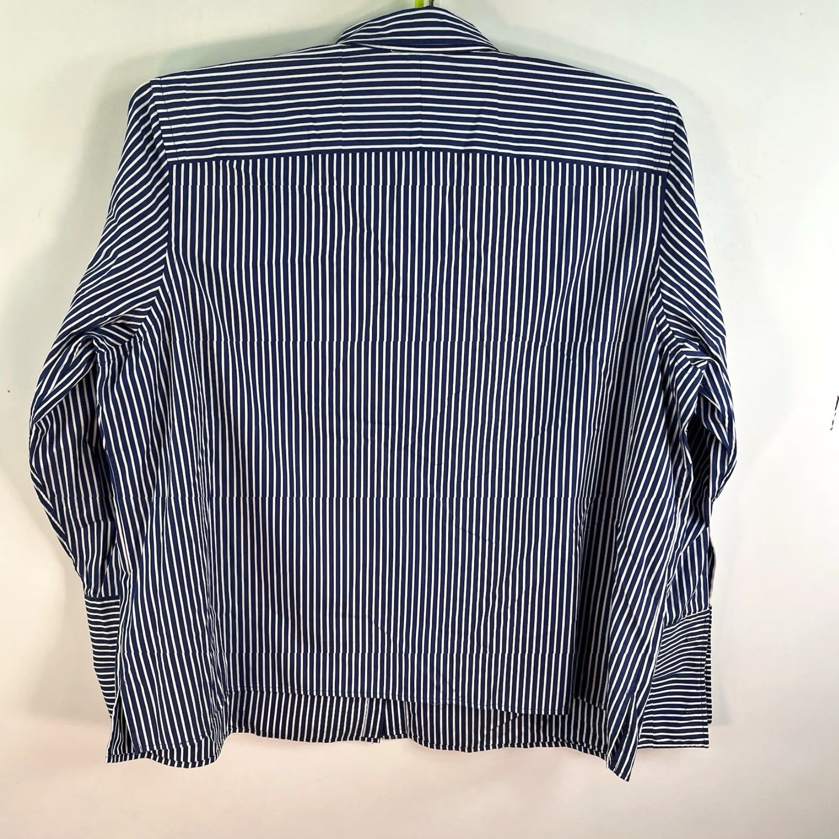 Ralph Lauren VINTAGE Lauren Ralph Lauren Dress Shirt Men 3XL Long Sleeve Striped Blue Cotton Formal Size US XXL / EU 58 / 5 - 7 Thumbnail