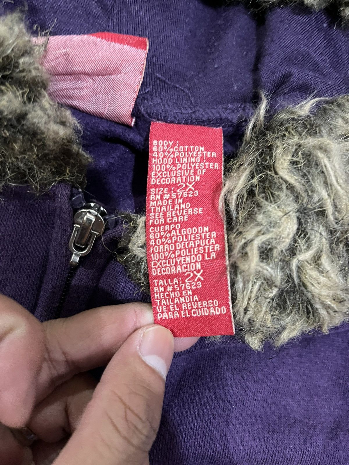 If Six Was Nine Zoey beth plus fur hoodie ifsixwasnine lgb styled Size US L / EU 52-54 / 3 - 4 Thumbnail