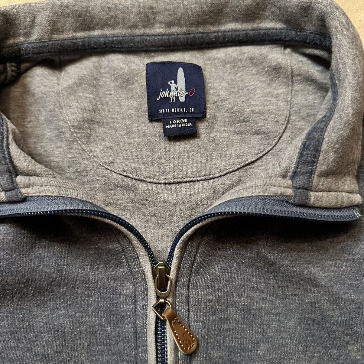 johnnie-O Navy Johnnie-O Golf Sully 1/4 Quarter Zip Size L Size US L / EU 52-54 / 3 - 3 Thumbnail