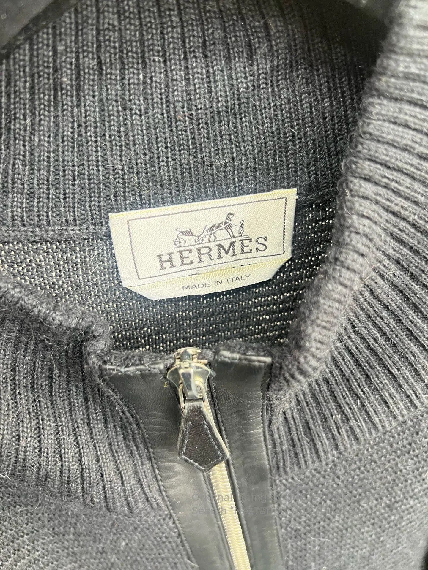 Hermes hermes alpaca wool zip jacket size XXL. Size US XXL / EU 58 / 5 - 3 Thumbnail