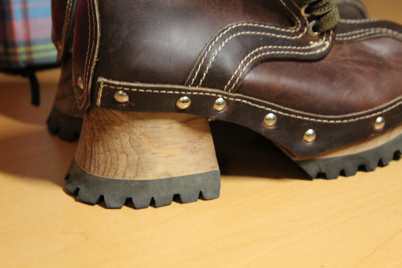 Other vintage london underground chunky wood platform Size US 7 / IT 37 - 4 Thumbnail
