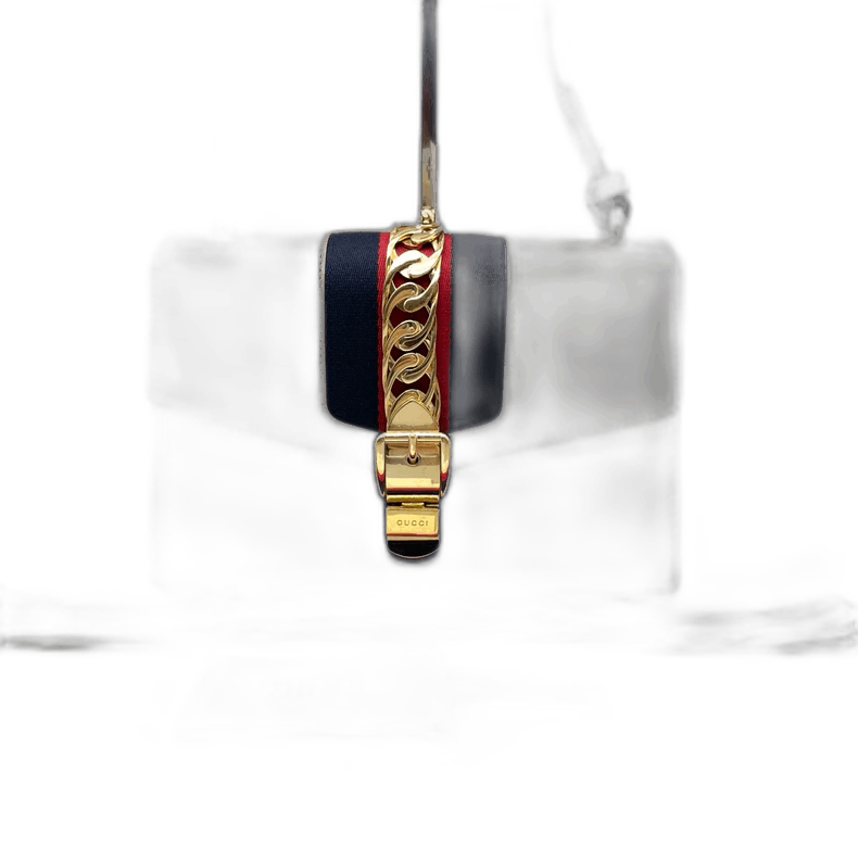 Gucci Gucci Sylvie Shoulder Bag with Gold Detail-2506 Size ONE SIZE - 1 Thumbnail