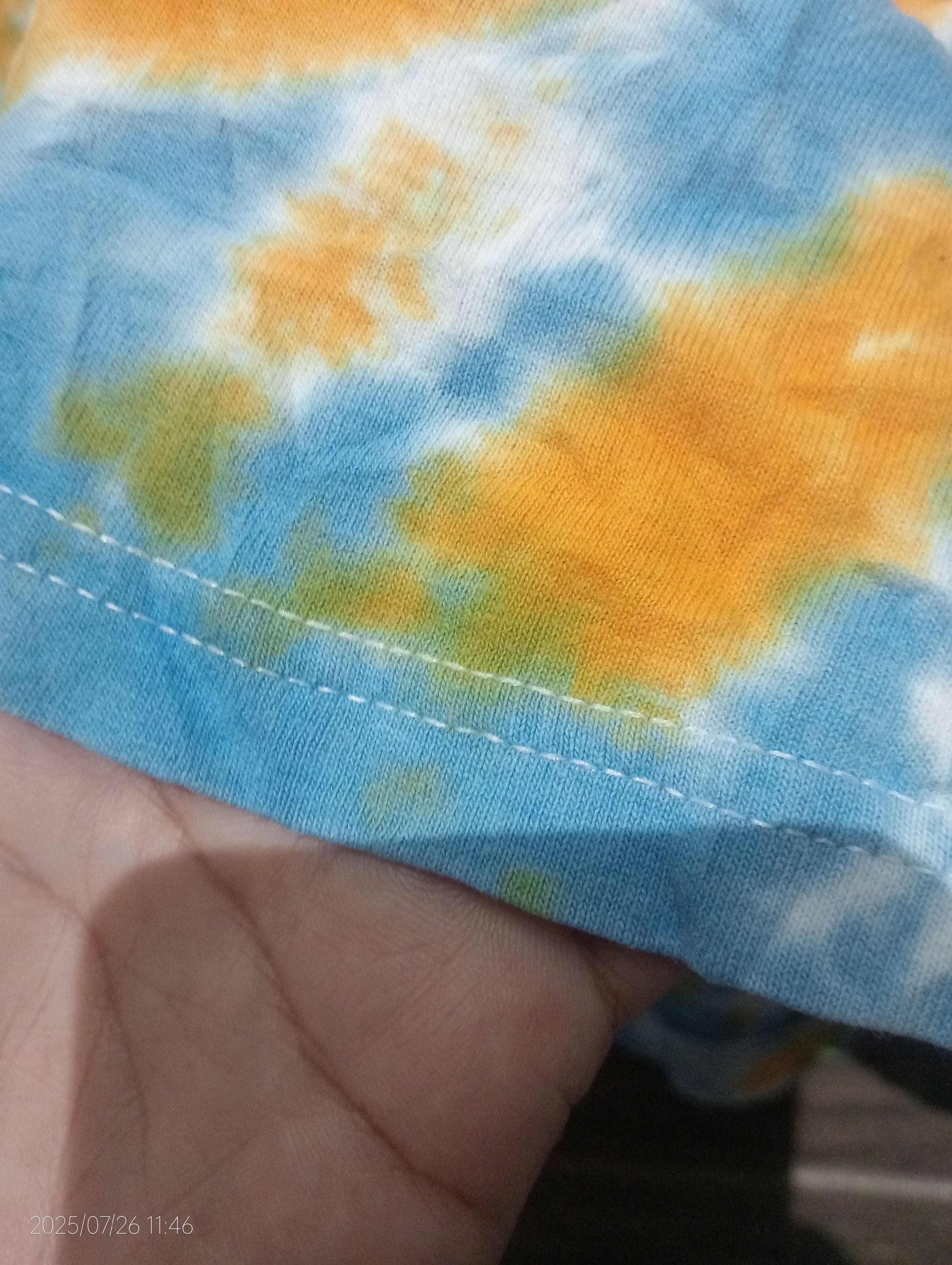 Other Taylor Tigers Baseball Tie Dye Long Sleeve Tshirt Size US M / EU 48-50 / 2 - 4 Thumbnail