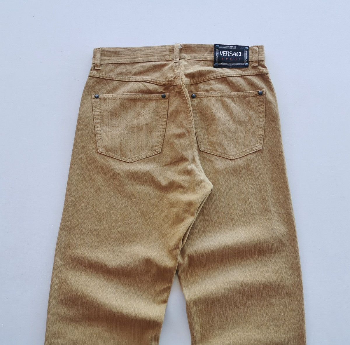 Versace Versace Sport 5 Pockets Brown Tapered Jeans Size US 33 - 8 Thumbnail