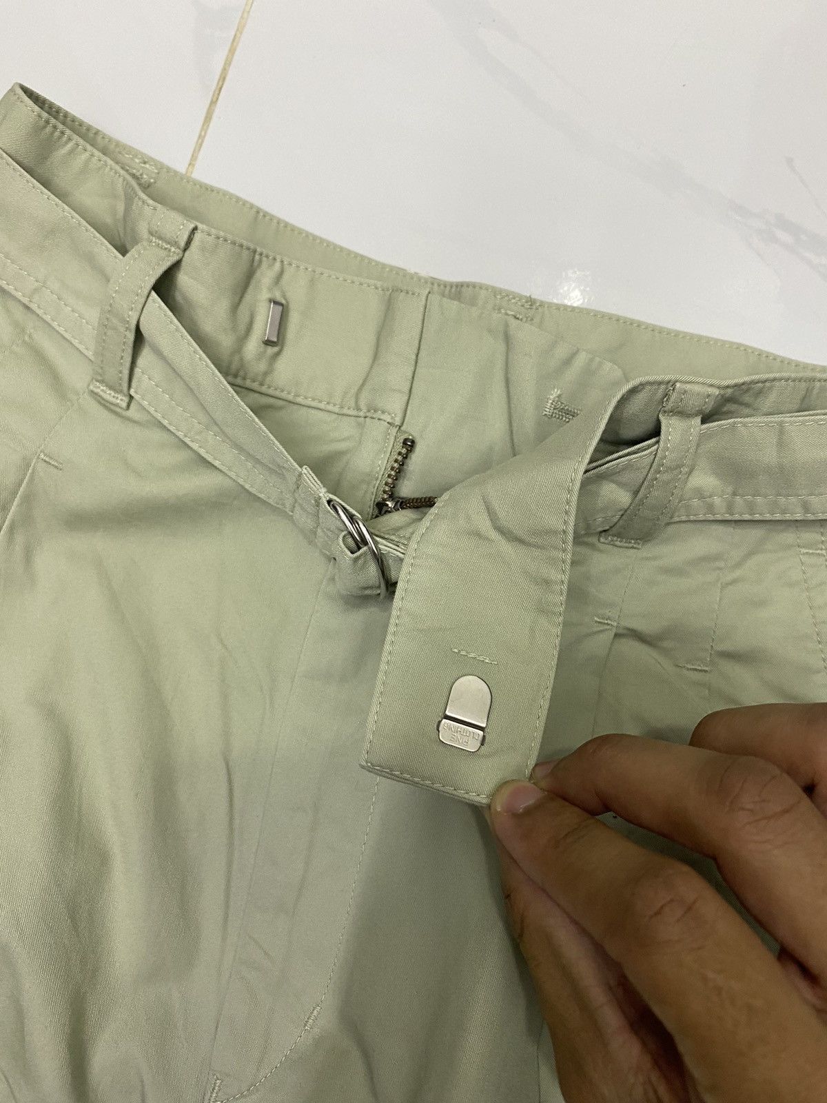 Christophe Lemaire UNIQLO LEMAIRE WIDE FORMAL TROUSER PANTS Size 25" / US 0 / IT 36 - 8 Thumbnail
