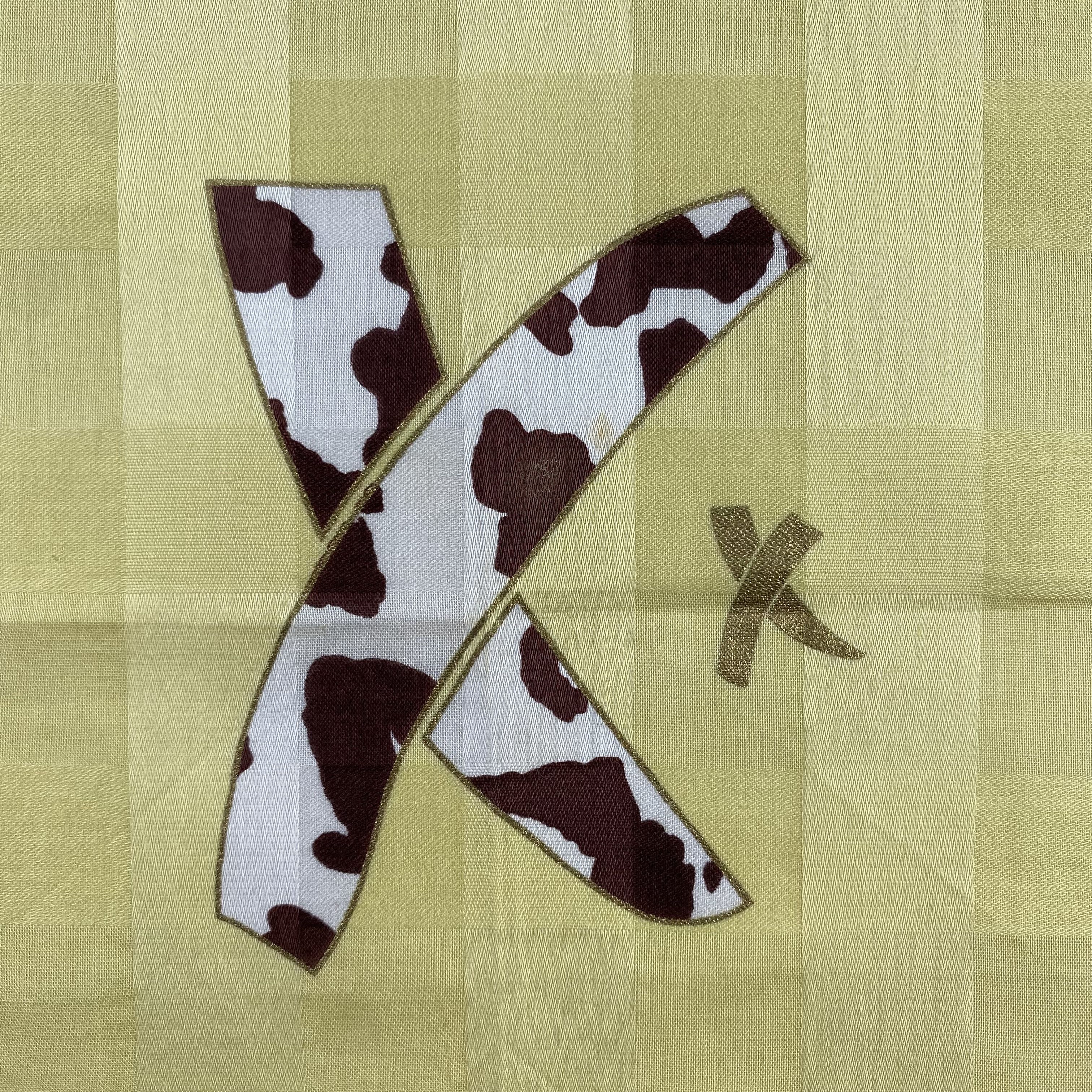 Paloma Picasso × Vintage Paloma Picasso Handkerchief / Neckerchief / Bandana-P1490 Size ONE SIZE - 4 Thumbnail