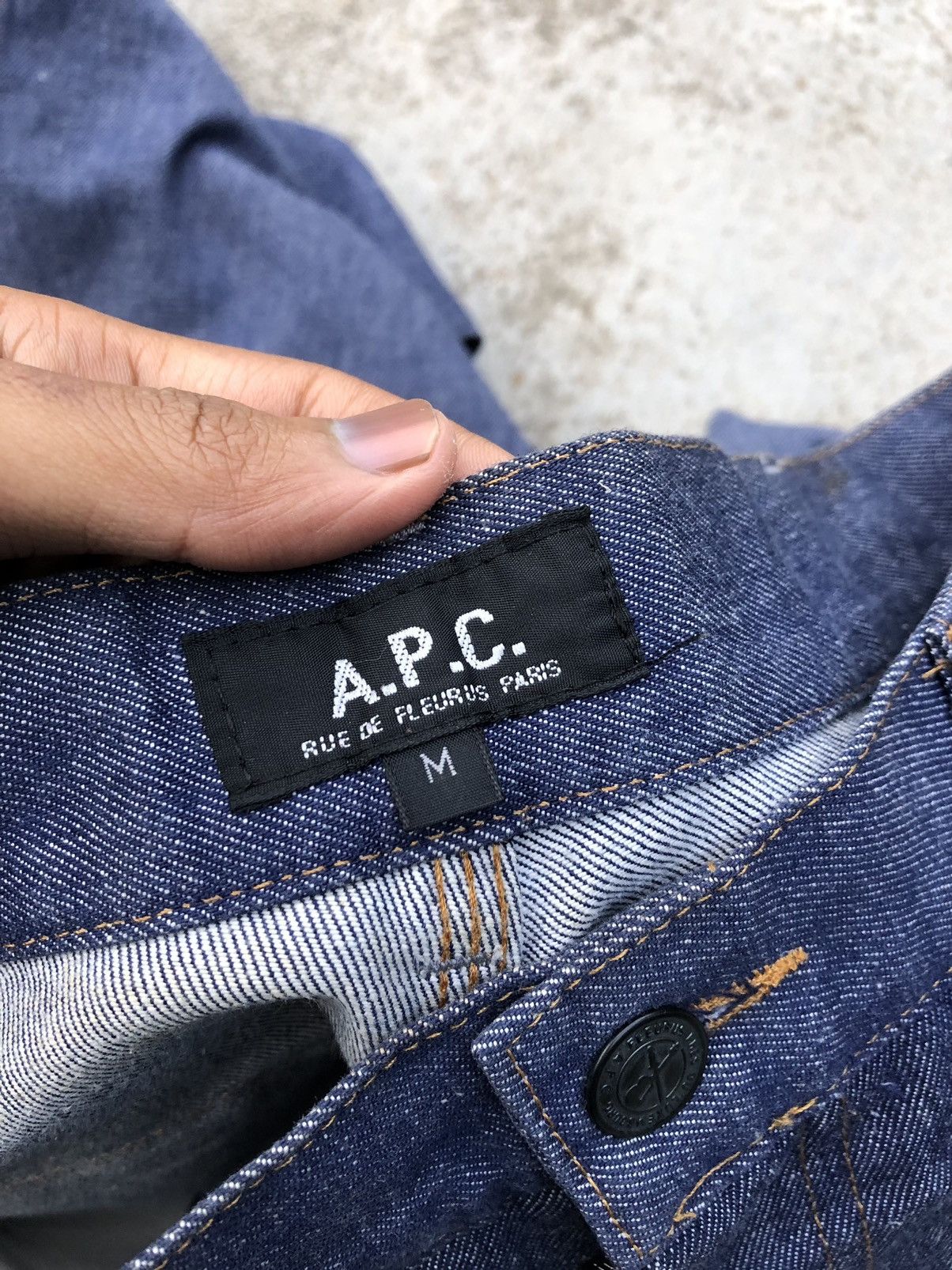 A.P.C. VINTAGE APC WIDE LEG JEANS Size US 29 - 6 Thumbnail