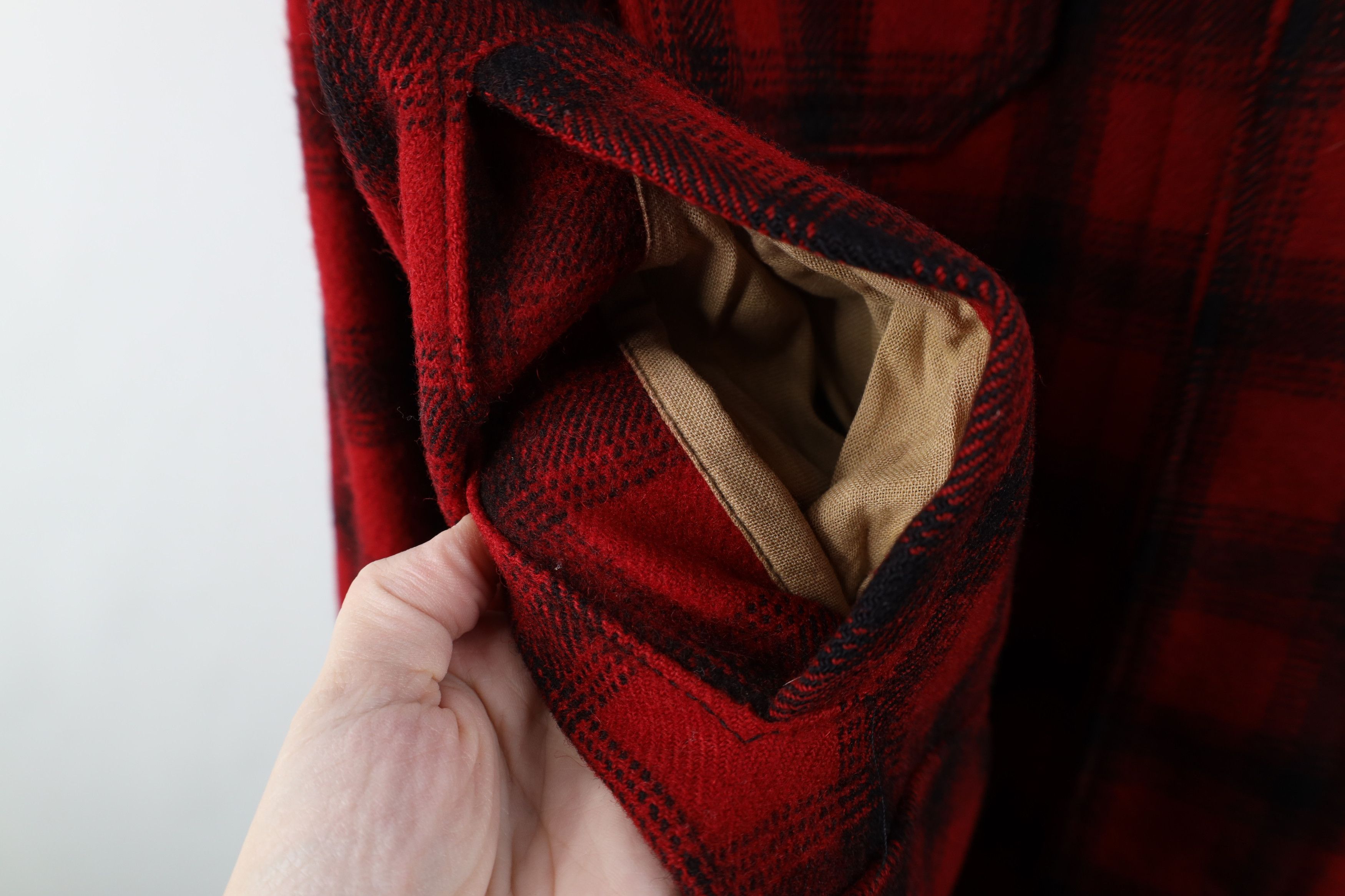 Woolrich Woolen Mills Vintage 70s Woolrich Wool Quilted Birding Jacket USA Size US XL / EU 56 / 4 - 7 Thumbnail