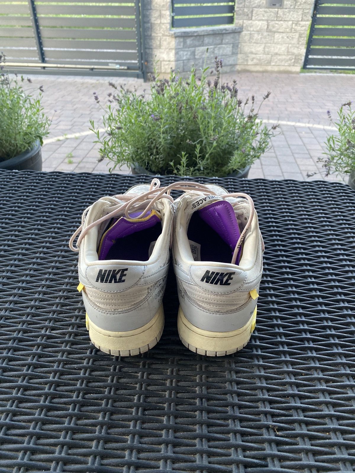 Nike × Off-White Nike dunk off white lot 24 Size US 9.5 / EU 42-43 - 3 Thumbnail