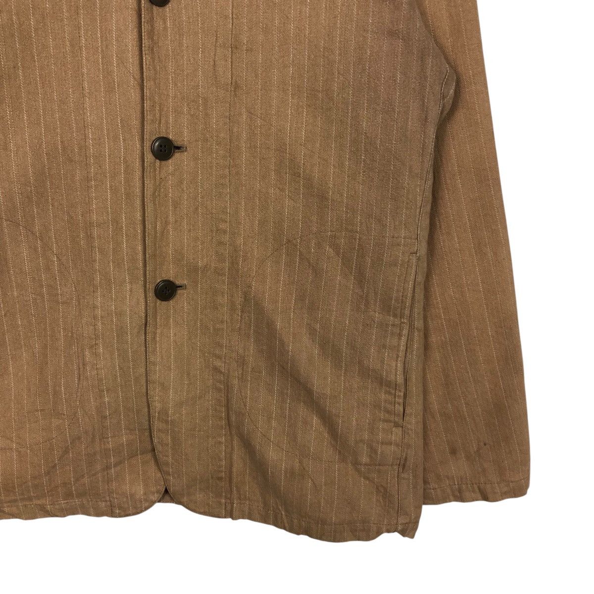 Japanese Brand 📌Vintage Hickory Chore Jacket Smith American Striped Size US L / EU 52-54 / 3 - 6 Thumbnail