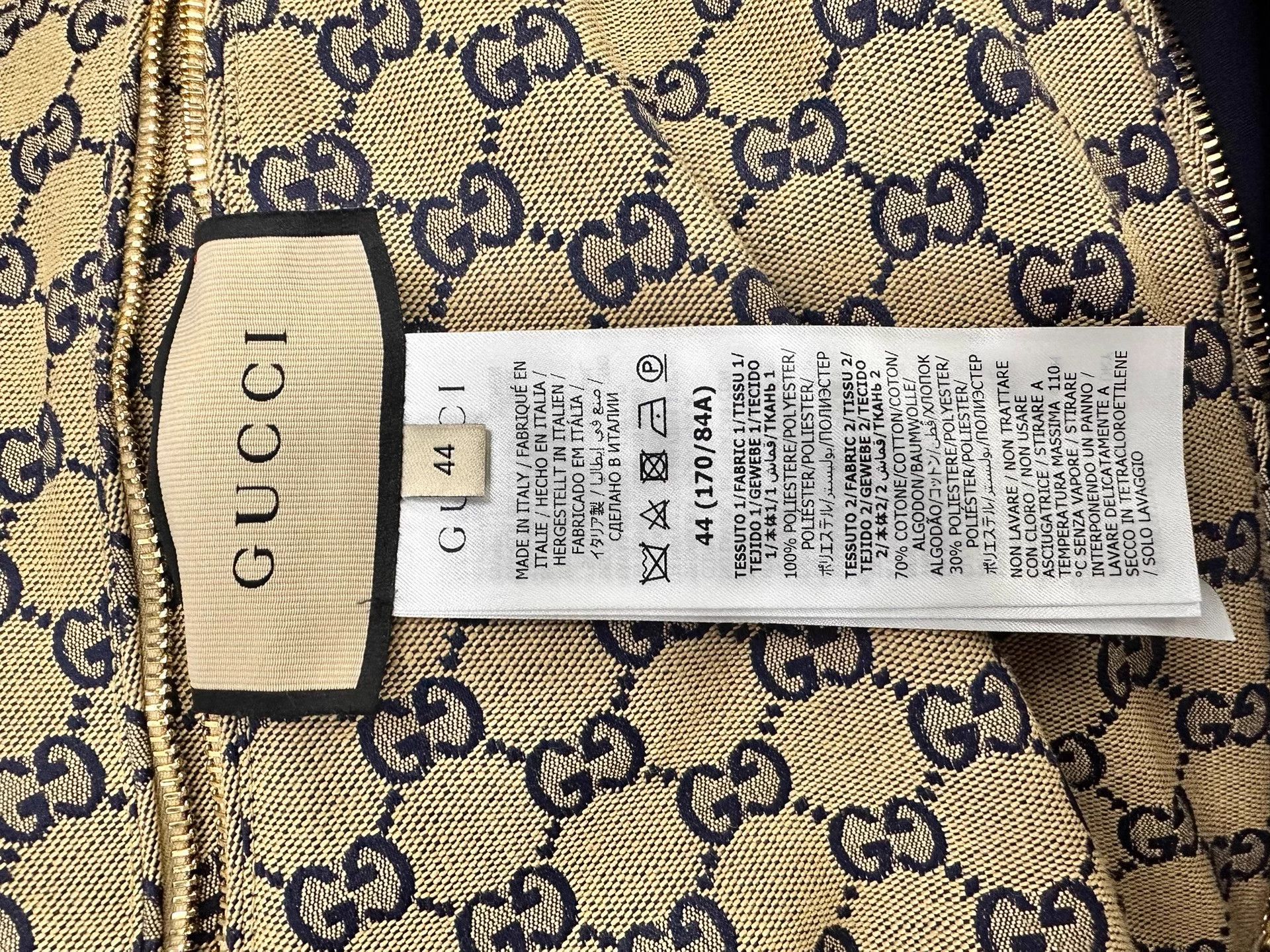 Gucci Gucci Reversible All Over Print Jacket Size 44 Size US S / EU 44-46 / 1 - 5 Thumbnail
